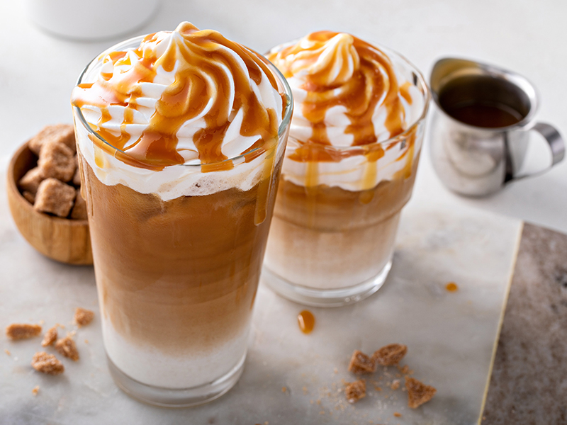 KARAMEL ICE LATTE